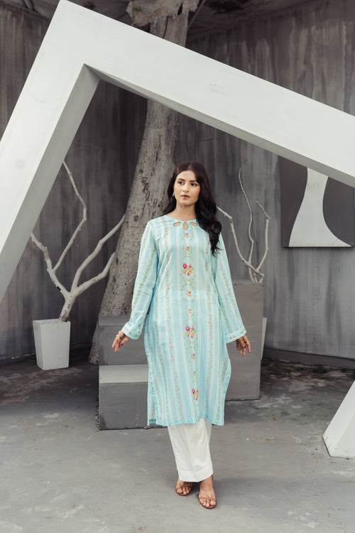 Flora Printed Shirt Hover