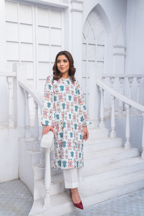 Boho Chic Printed 2Pcs