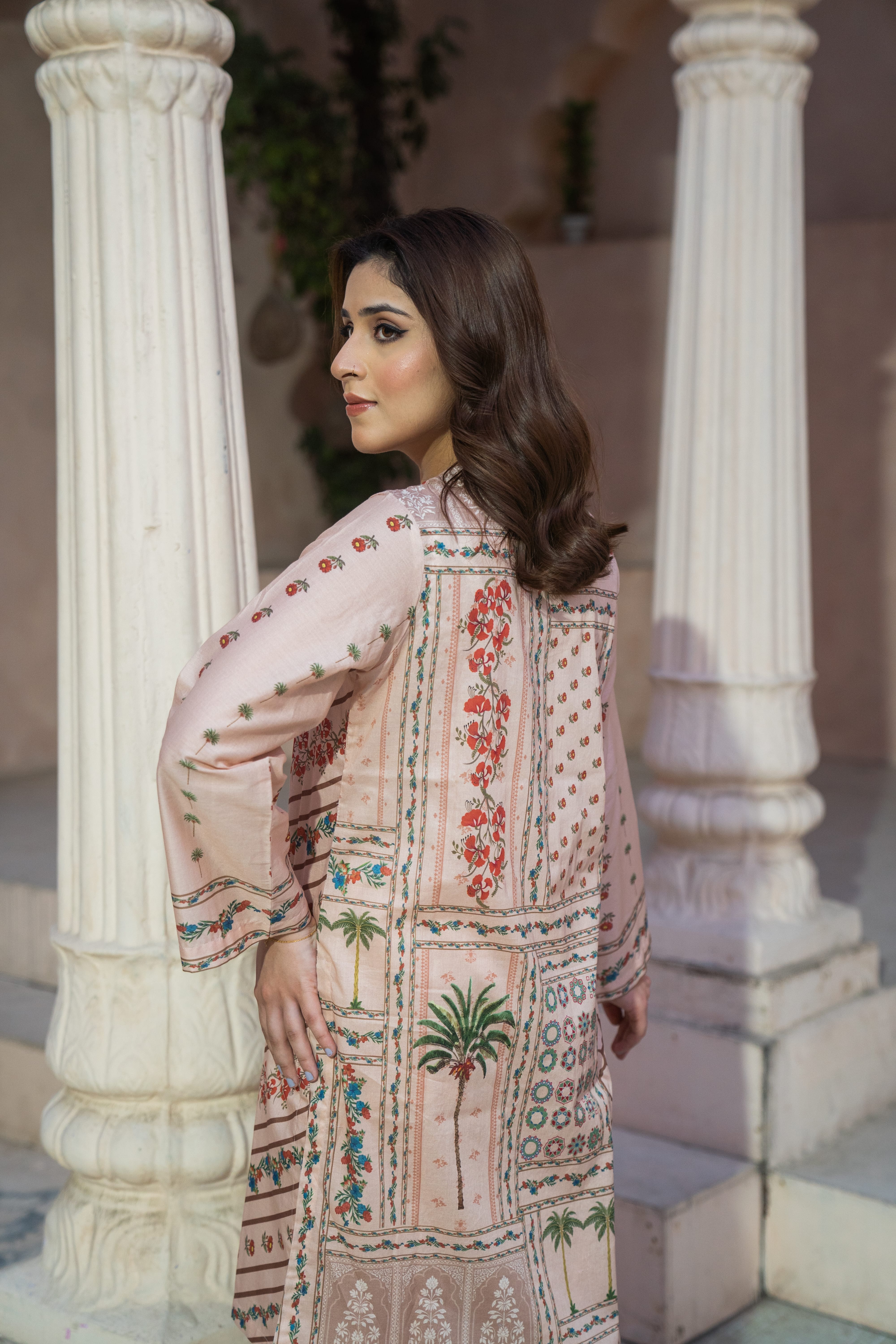 Desert Bloom Printed 2Pcs