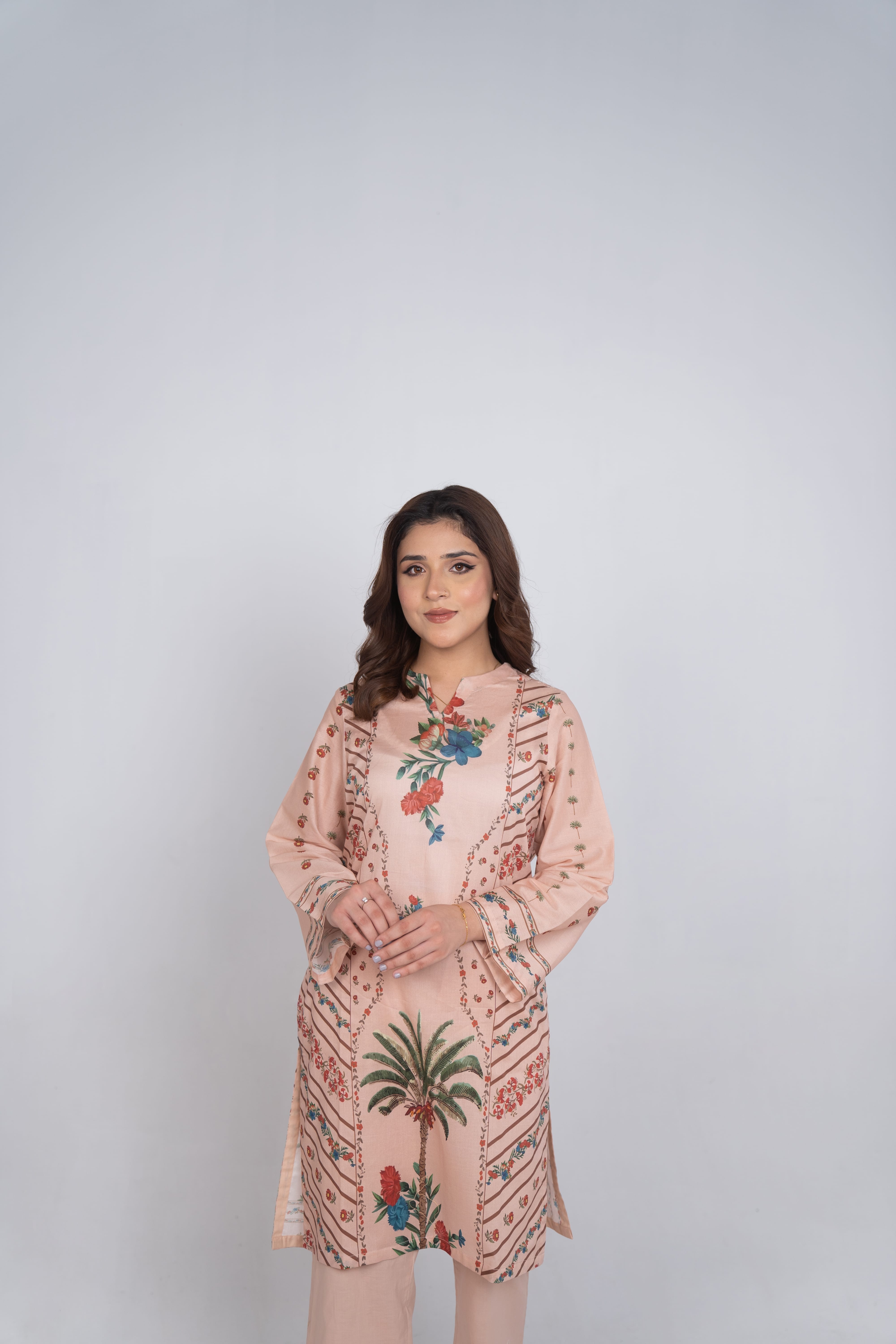 Desert Bloom Printed 2Pcs