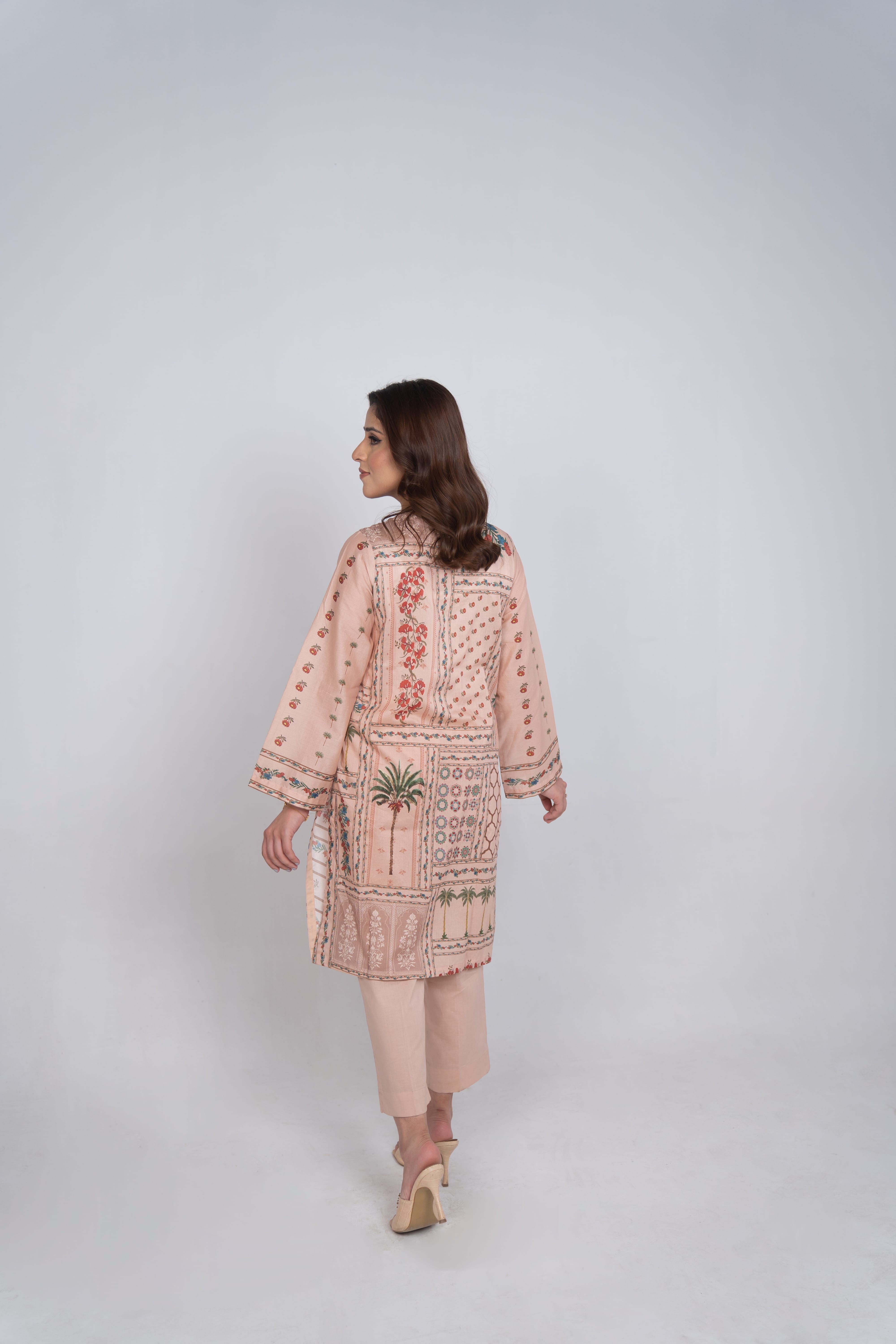 Desert Bloom Printed 2Pcs