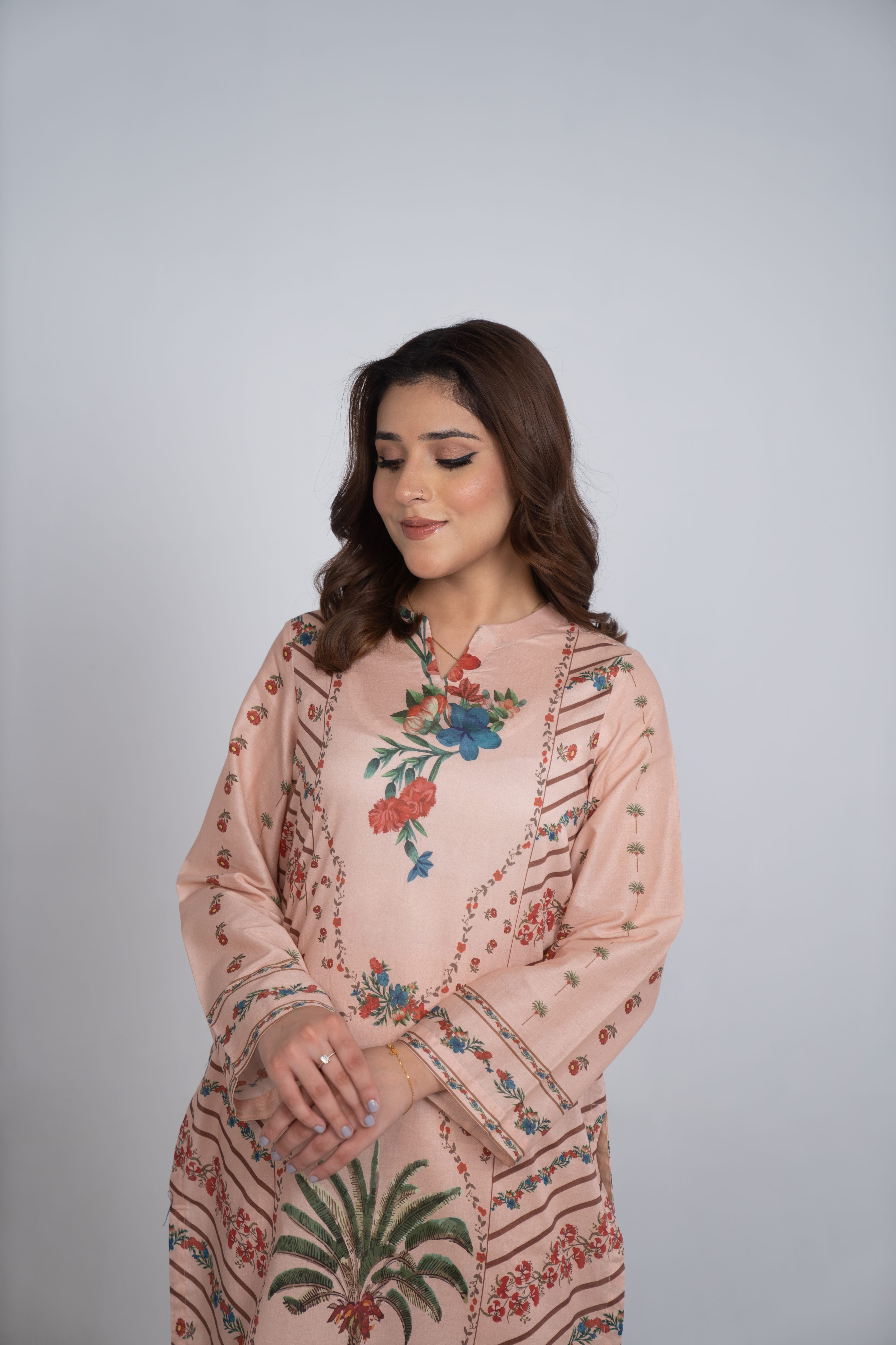 Desert Bloom Printed 2Pcs