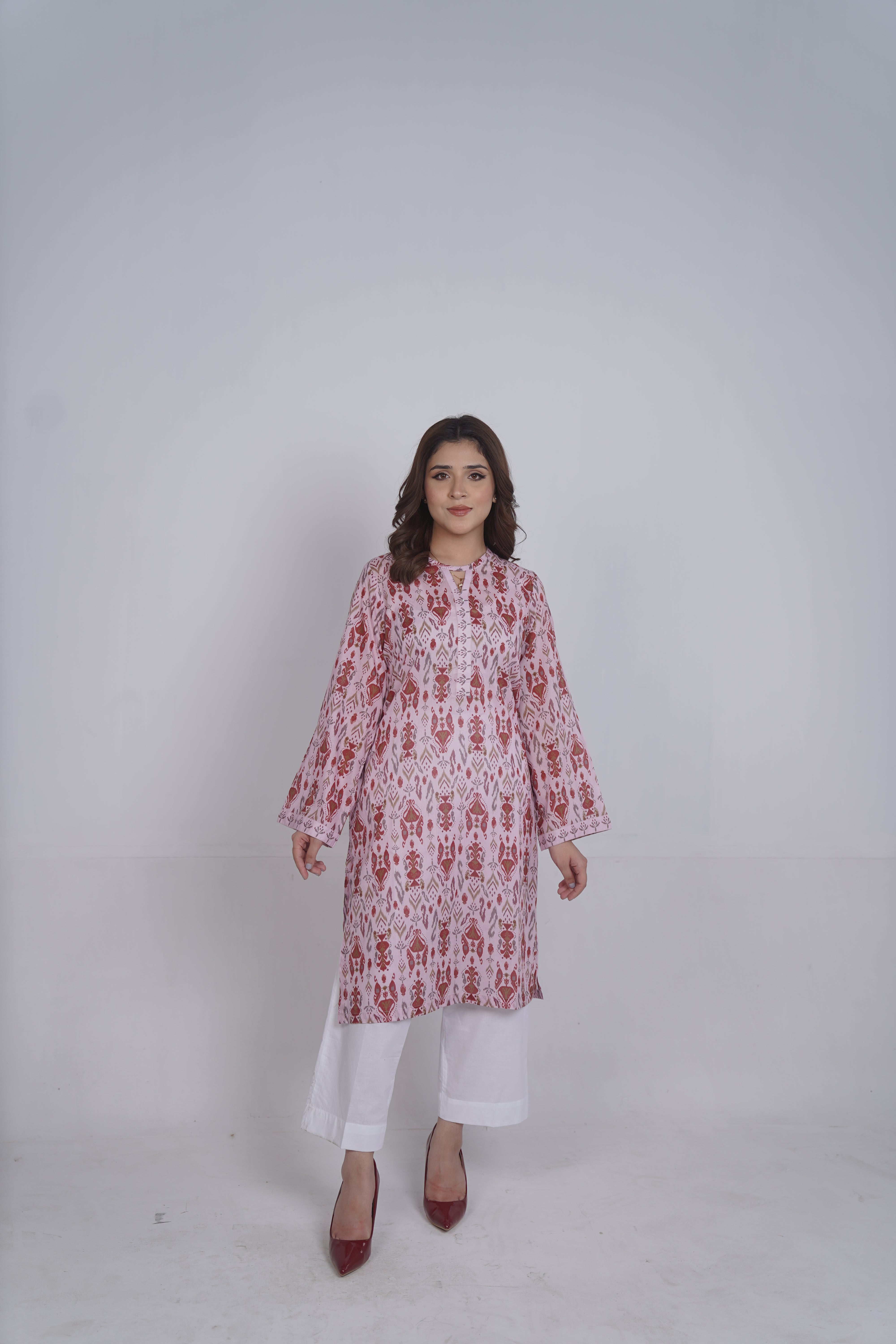 Ethnic Blossom Printed Shirt