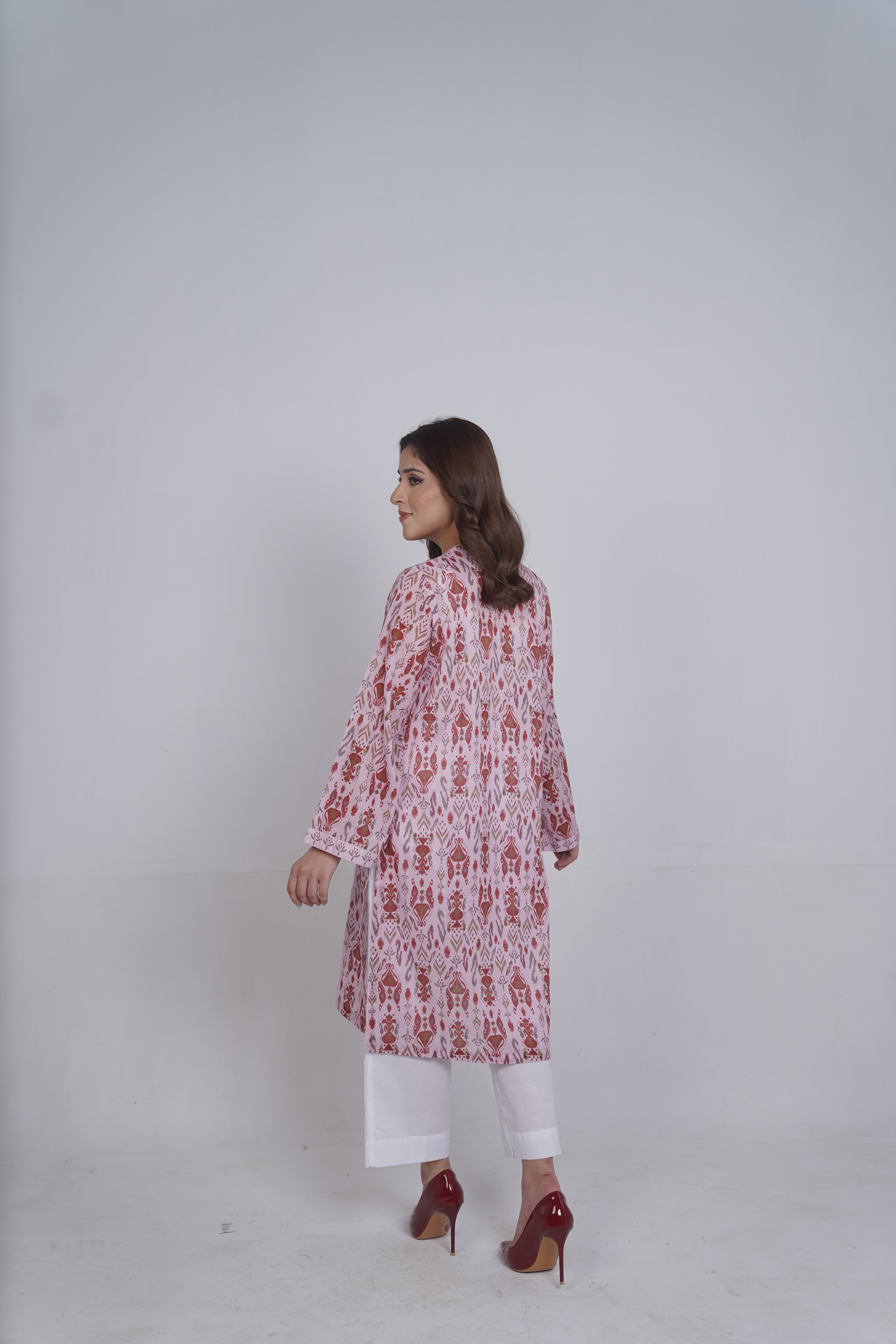 Ethnic Blossom Printed Shirt