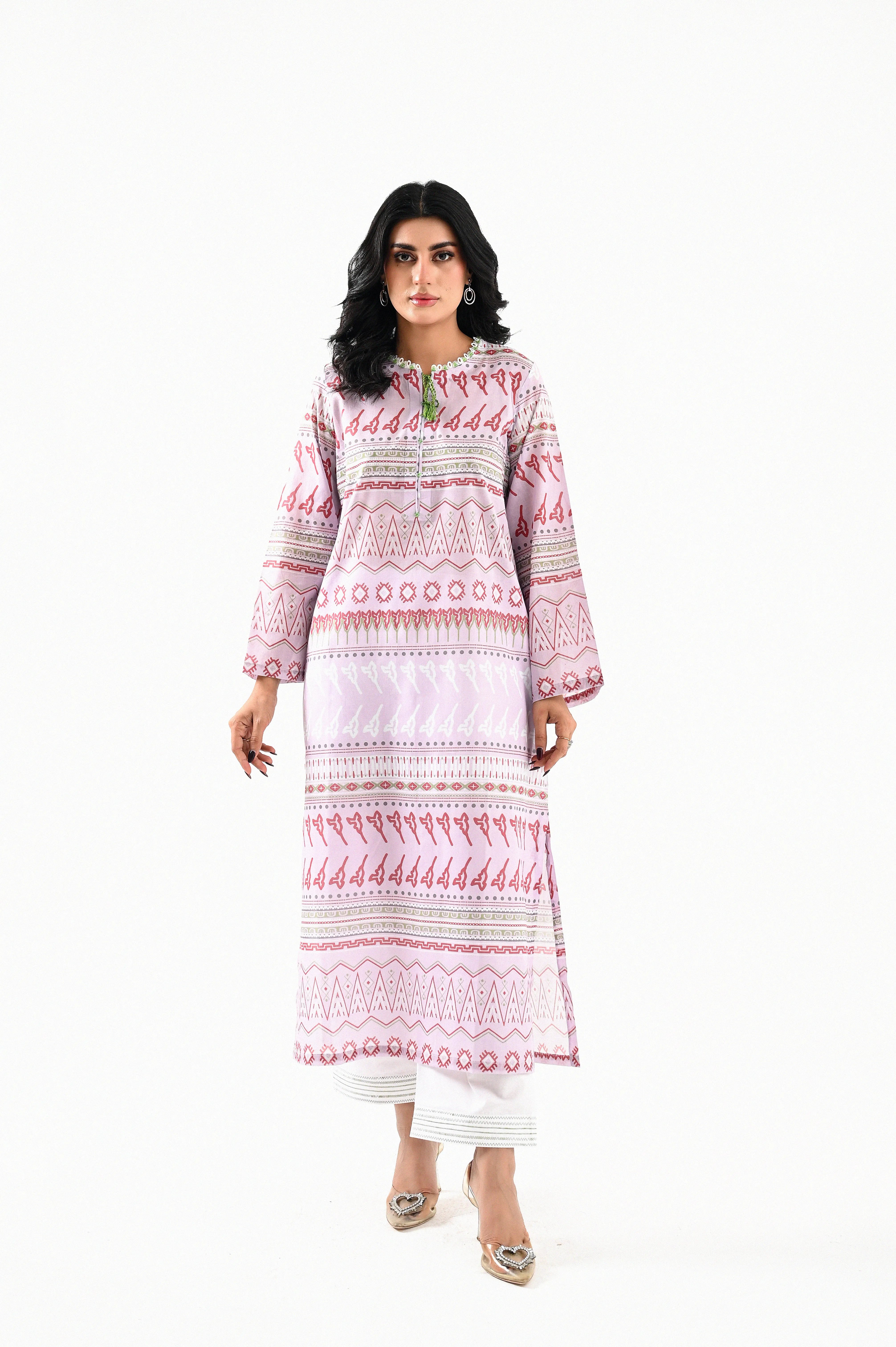 Ethnic Bloom Printed shirt
