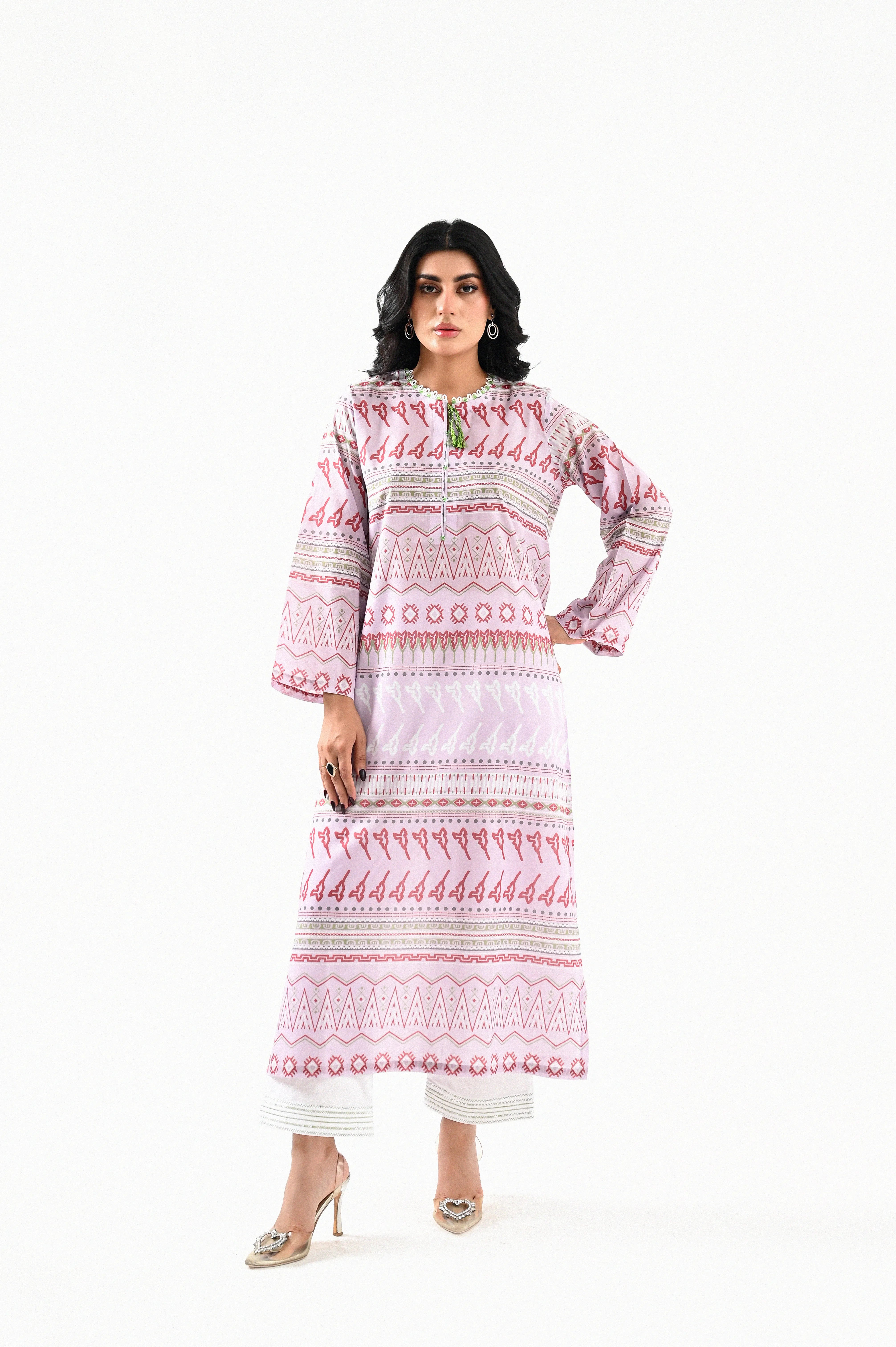 Ethnic Bloom Printed shirt
