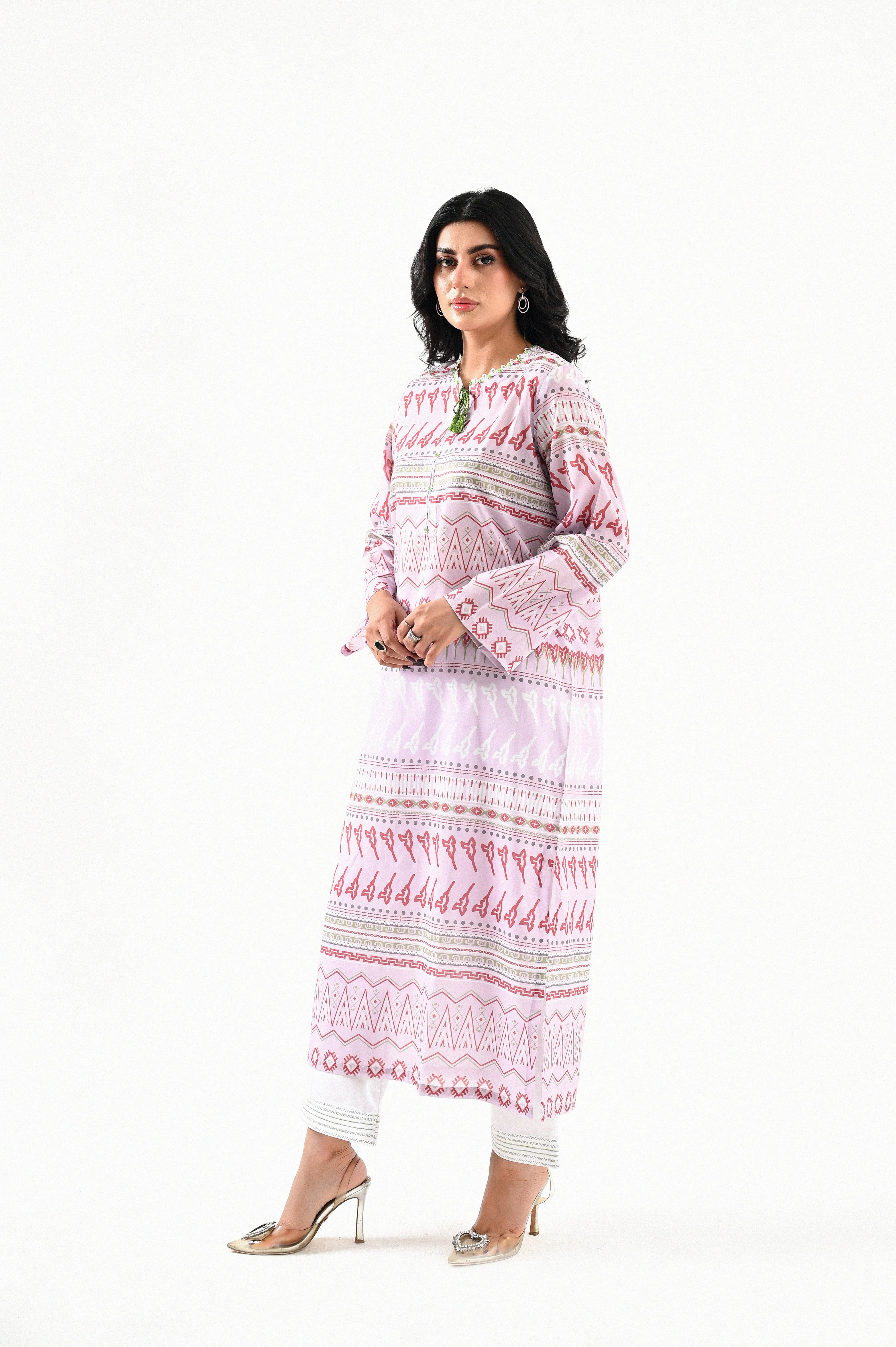 Ethnic Bloom Printed shirt