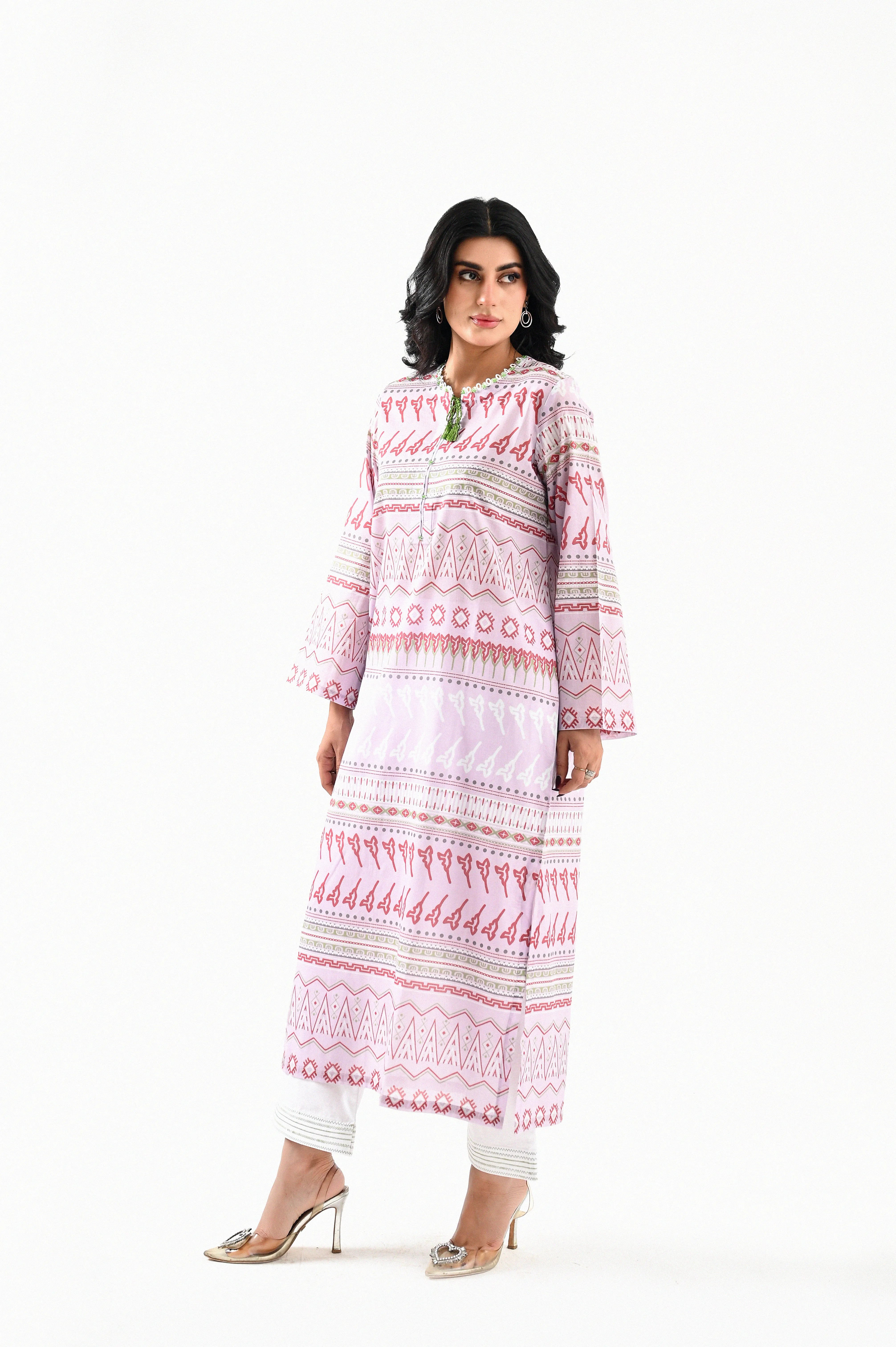Ethnic Bloom Printed shirt