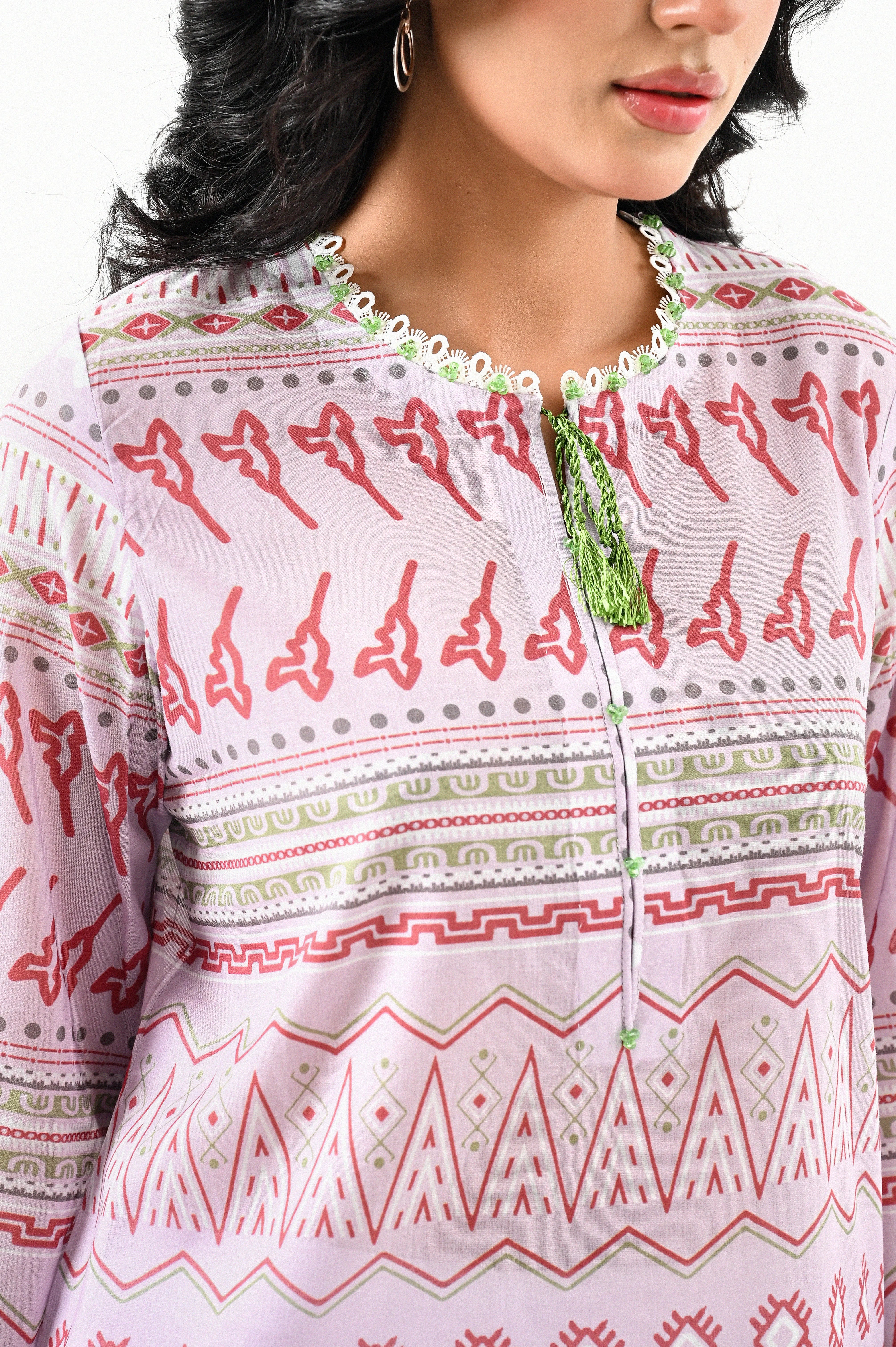 Ethnic Bloom Printed shirt