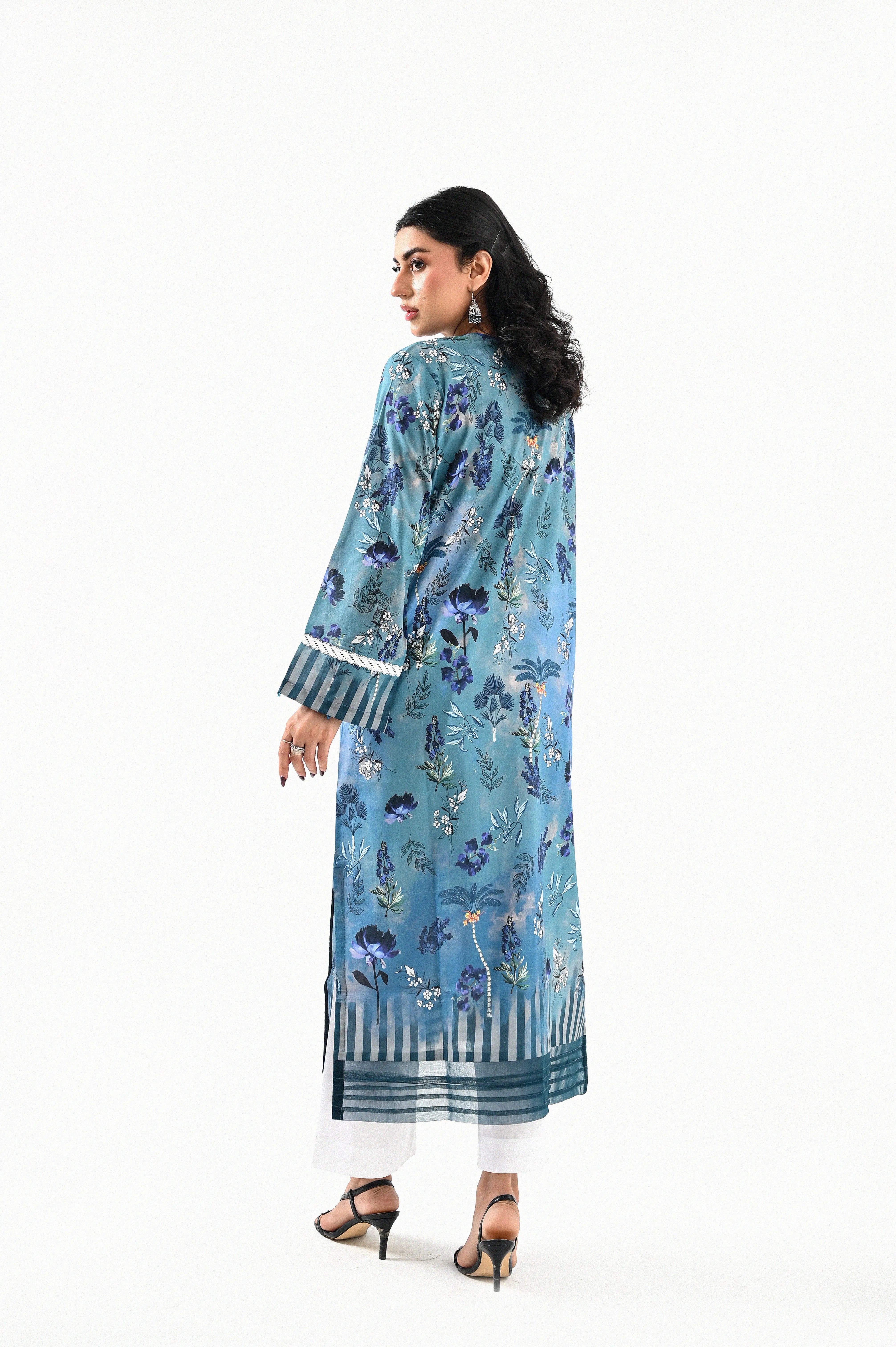 Blue Reverie Printed Shirt