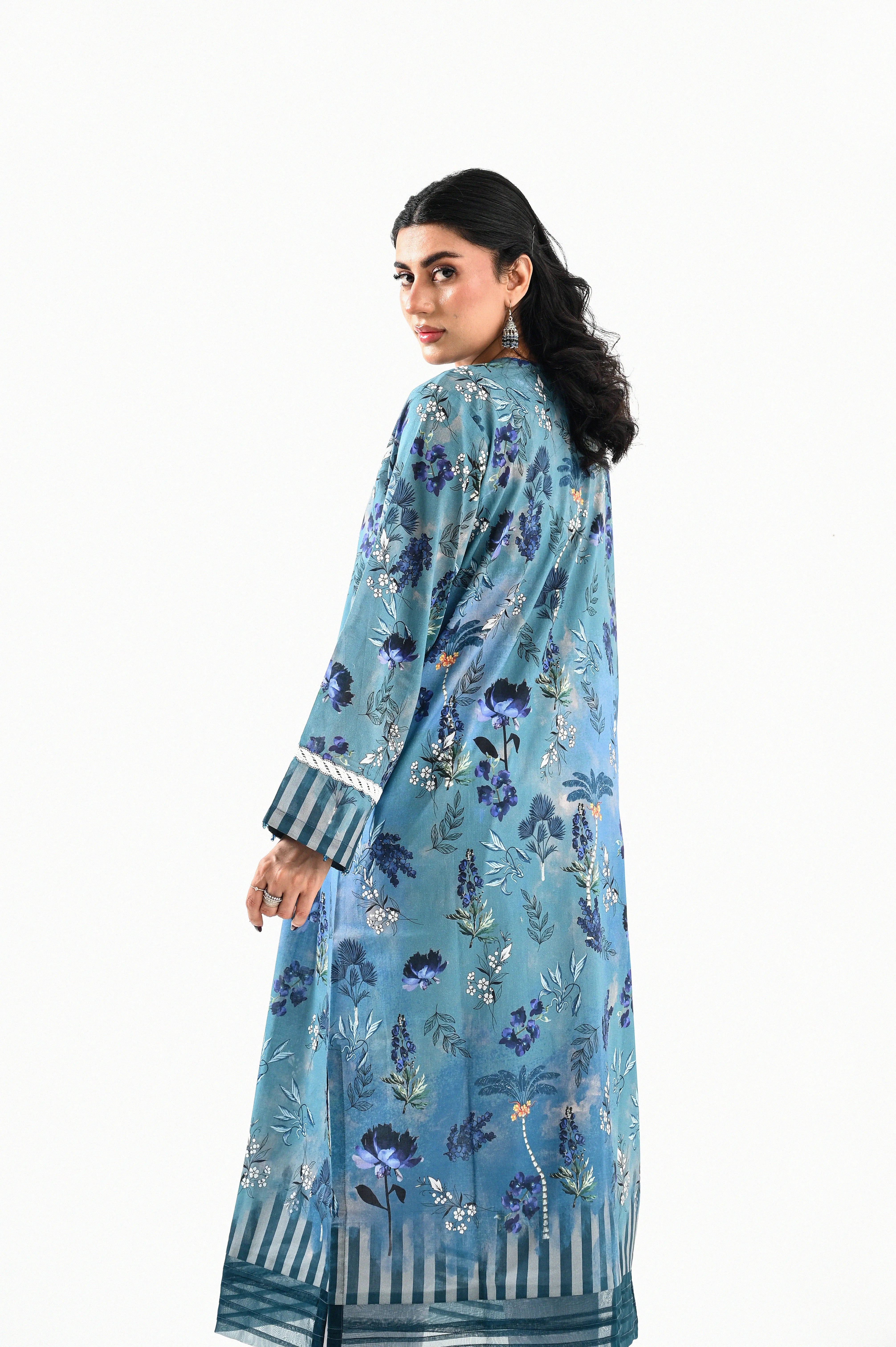 Blue Reverie Printed Shirt